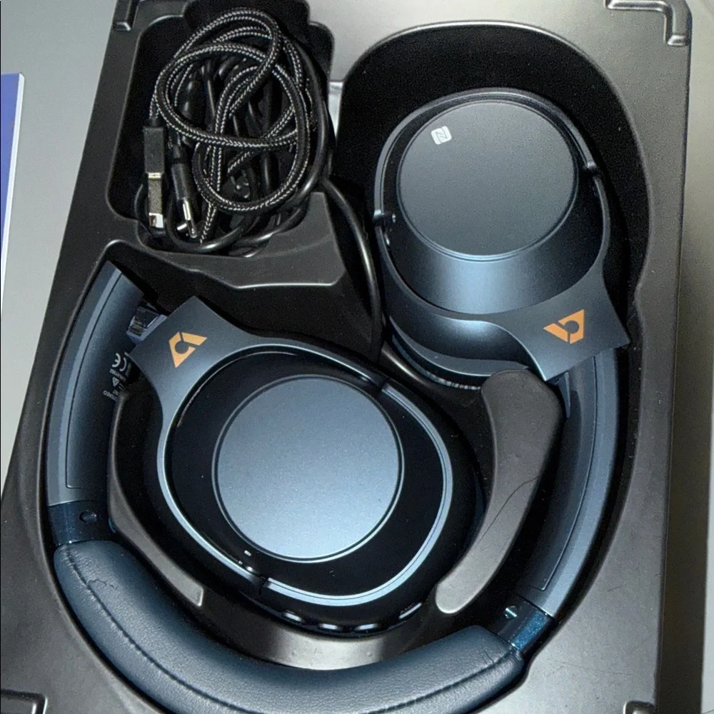 (001)Lavles E500Pro Wireless Noise Cancelling Headphones